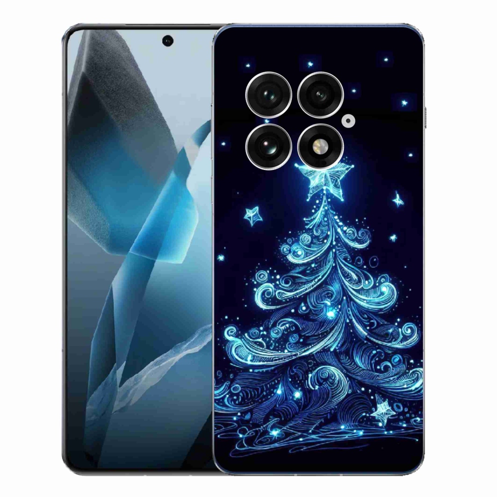 Gél borítás mmCase on One Plus 13 - neon karácsonyfa 4