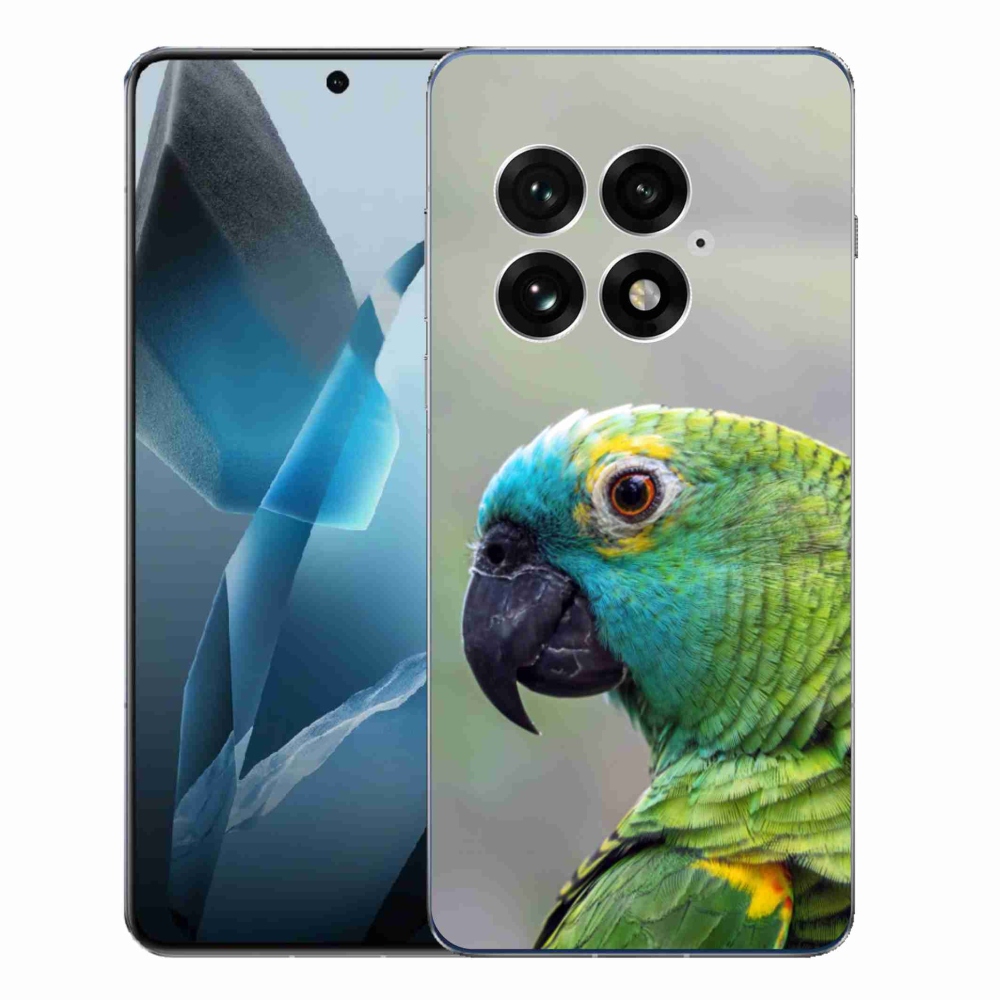Zselés borítás mmCase a One Plus 13-hoz - papagáj amazon