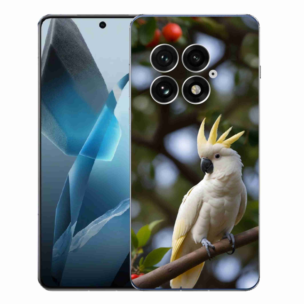 Zselés borítás mmCase a One Plus 13-hoz - papagáj kakadu 3
