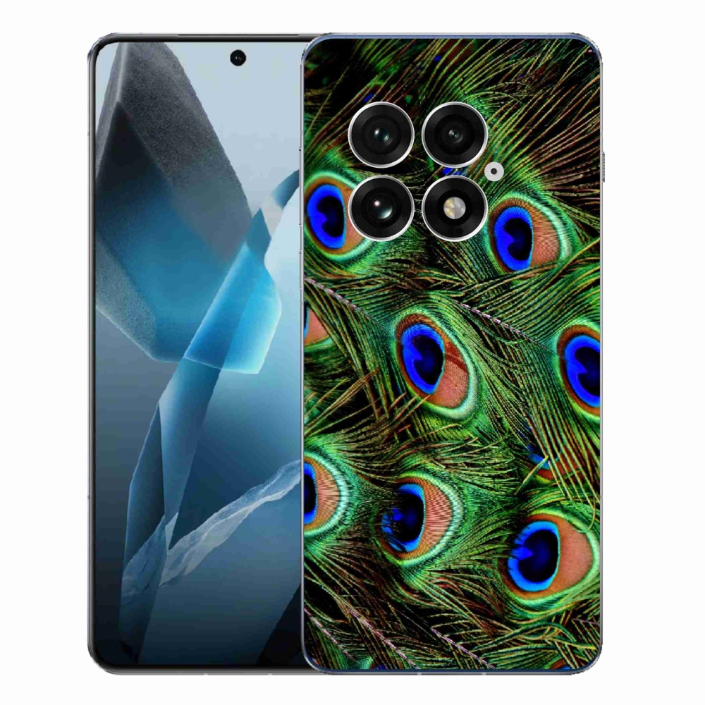 Zselés tok mmCase One Plus 13-hoz - pávatoll