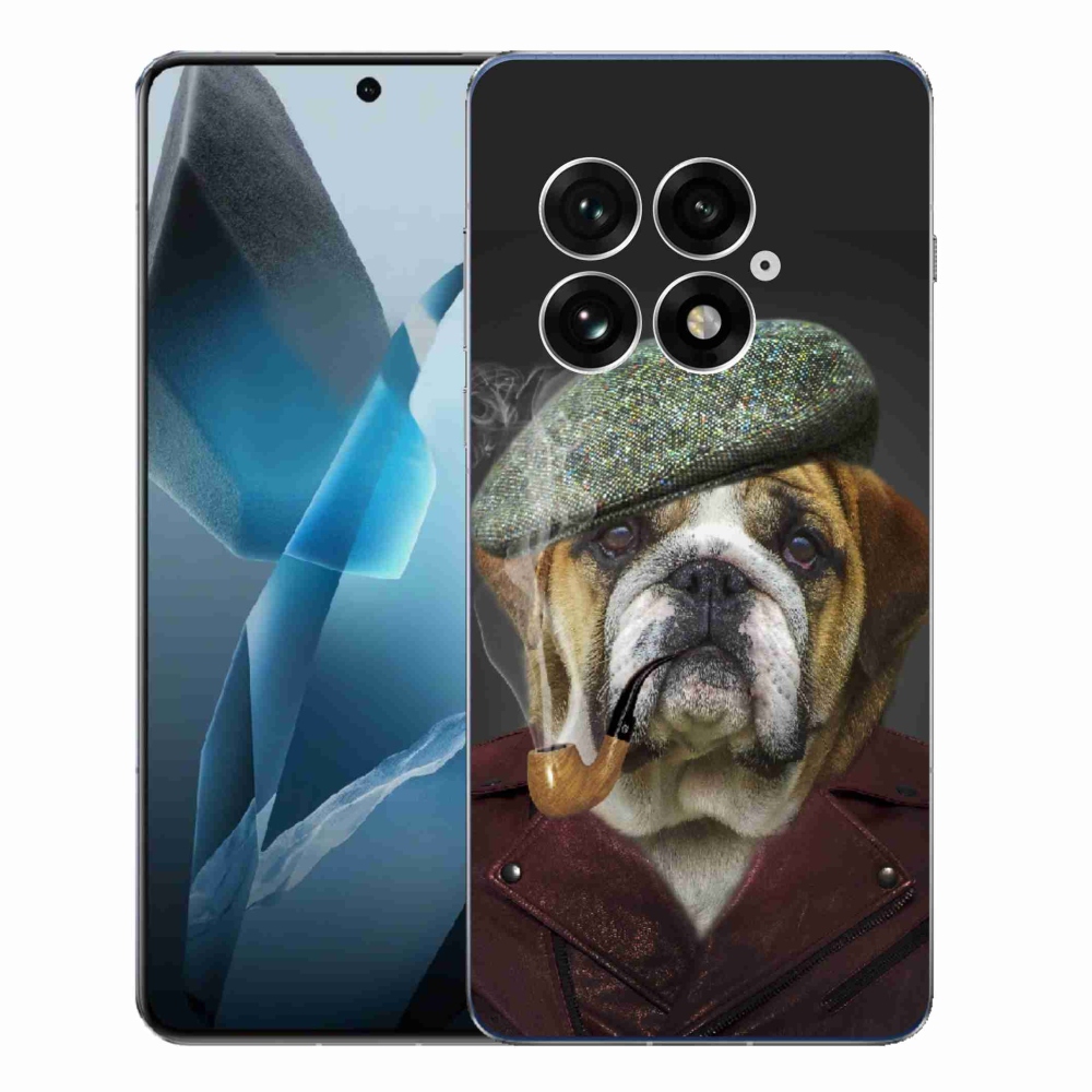 Zselés borítás mmCase a One Plus 13-hoz - kutya csővel