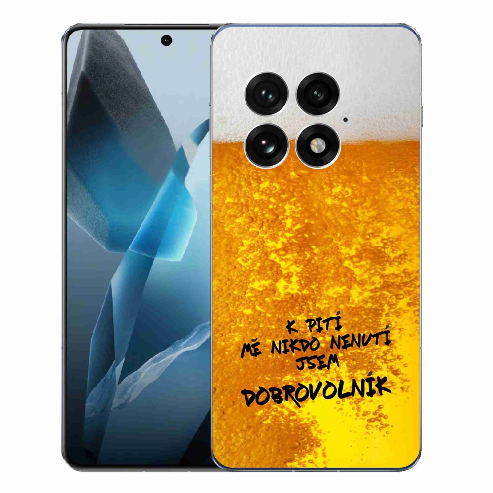 Zselés borítás mmCase a One Plus 13-hoz - sör motívum 4