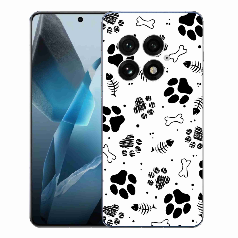 Zselés borítás mmCase for One Plus 13 - kutyamancsok 1