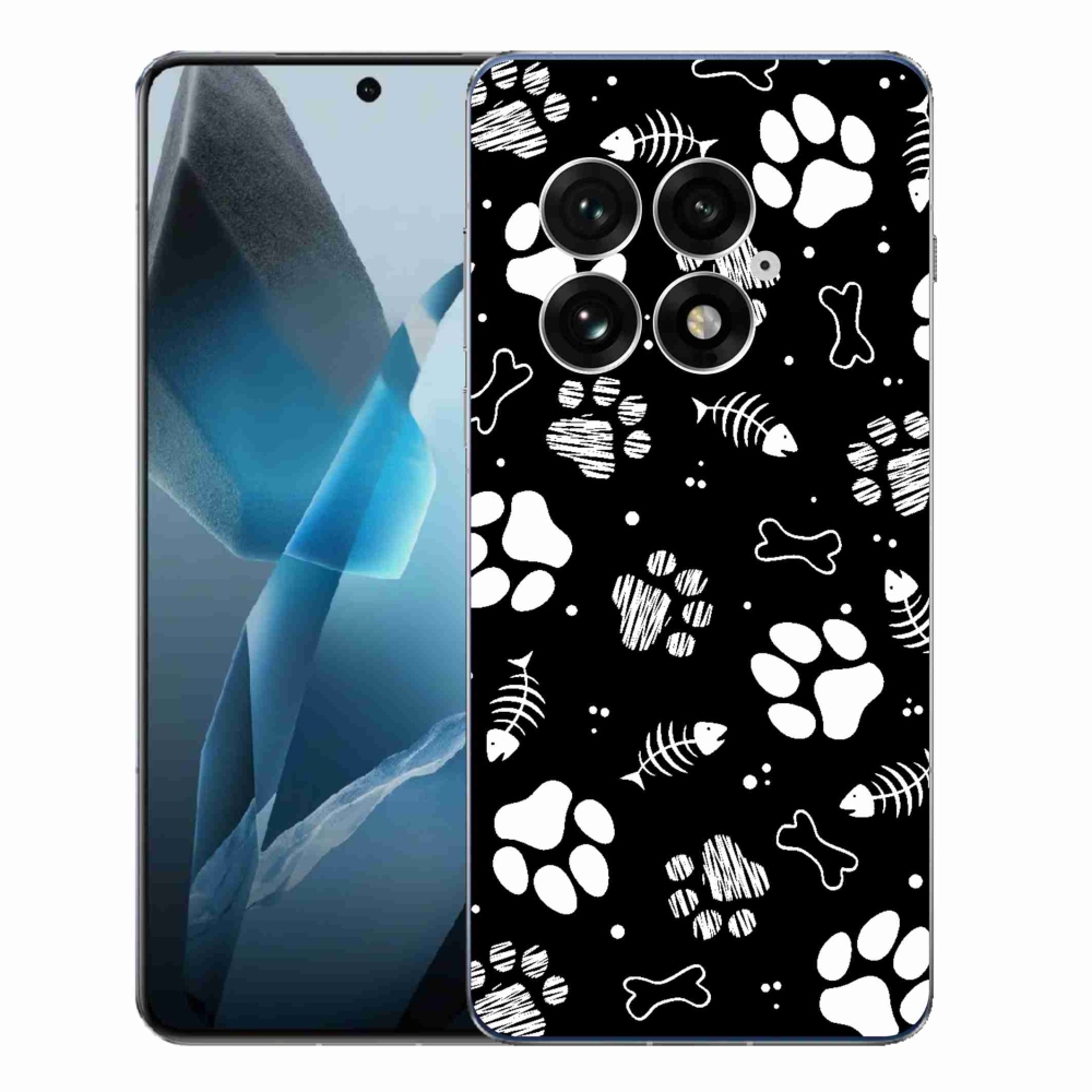 Zselés borítás mmCase for One Plus 13 - kutyamancsok