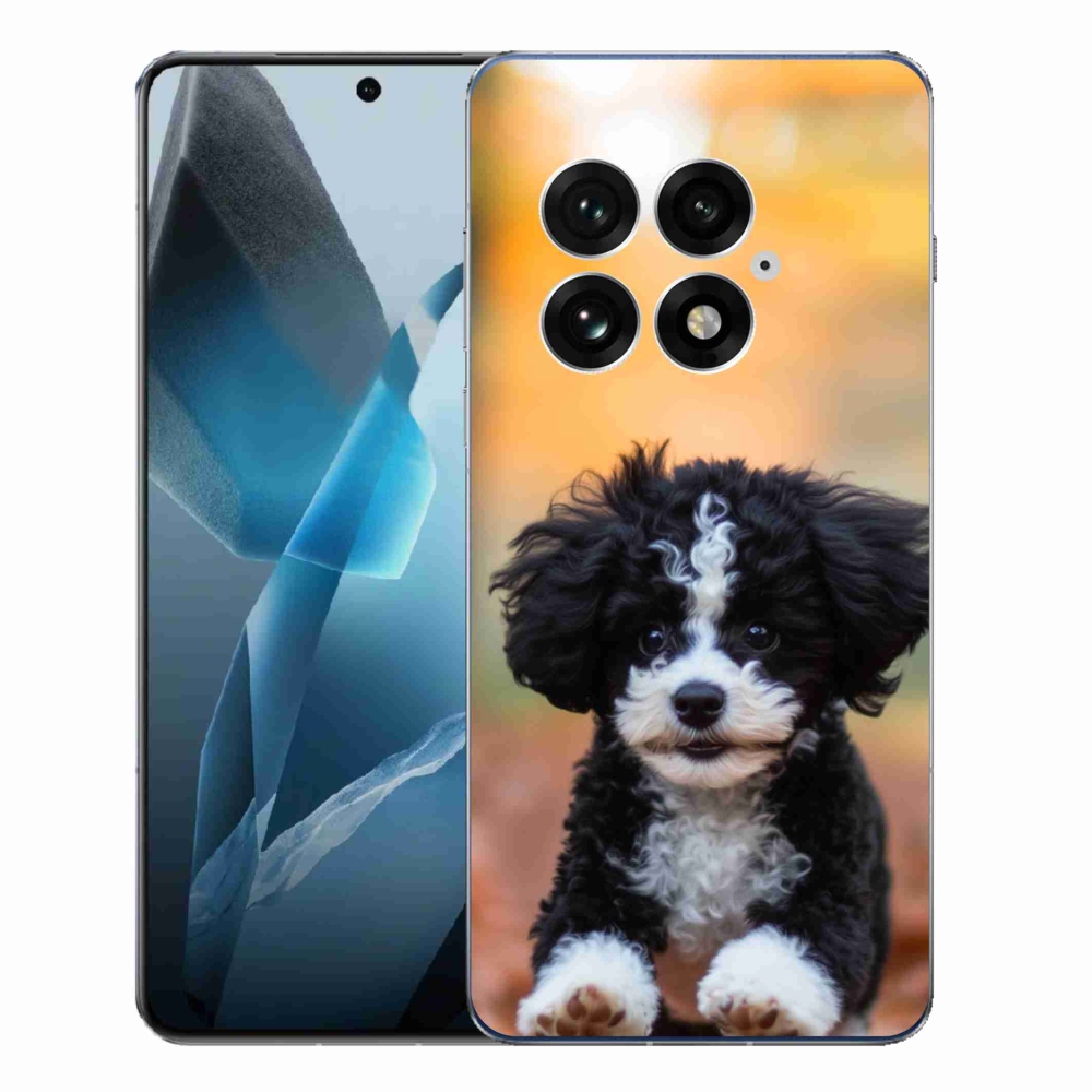 Zselés borítás mmCase a One Plus 13-hoz - aranyos kiskutya 2