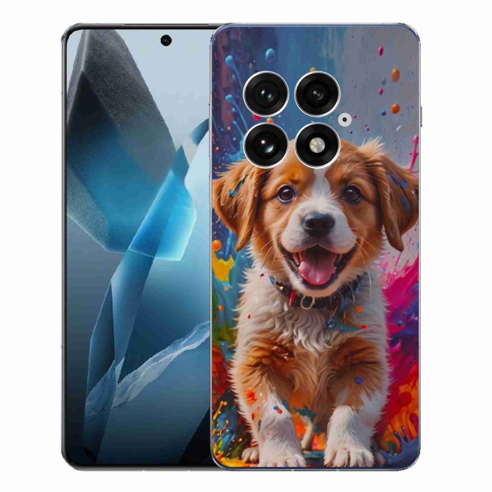 Gél borítás mmCase a One Plus 13-hoz - aranyos kiskutya 3
