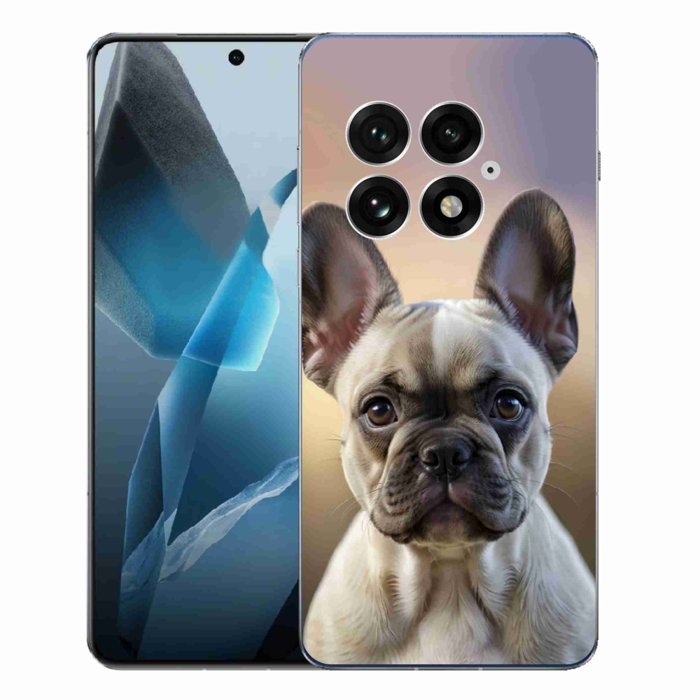 Gél borító mmCase a One Plus 13-hoz - aranyos francia bulldog