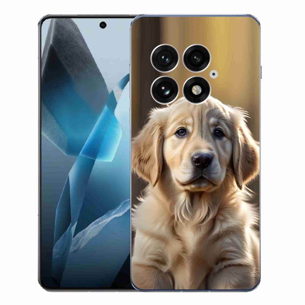 Gél borító mmCase a One Plus 13-hoz - aranyos arany retriever