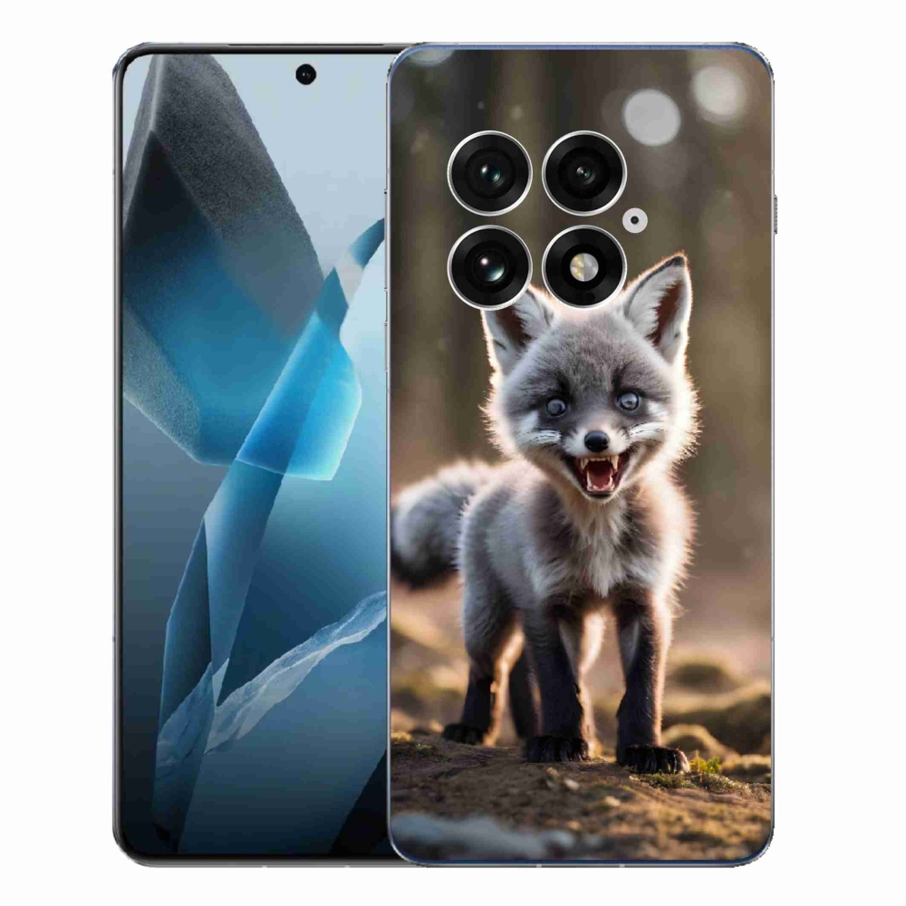 Zselés borítás mmCase a One Plus 13-hoz - angry fox