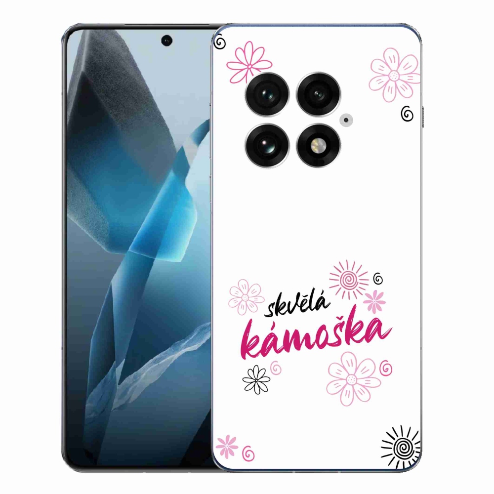 Gél borító mmCase a One Plus 13-on - nagyszerű haver fehér háttérrel