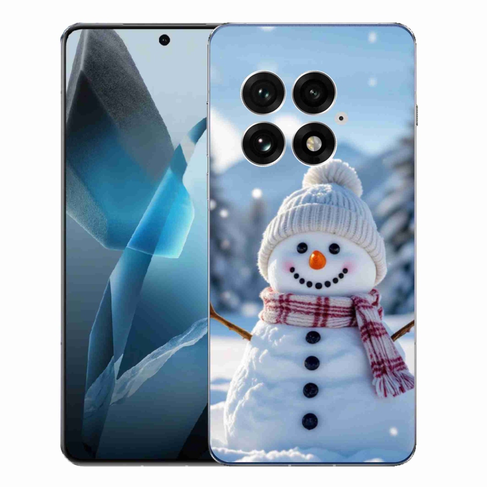 Zselés borítás mmCase for One Plus 13 - hóember 3