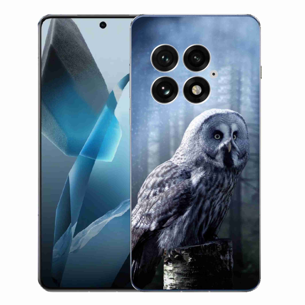 Zselés borítás mmCase a One Plus 13-hoz - bagoly