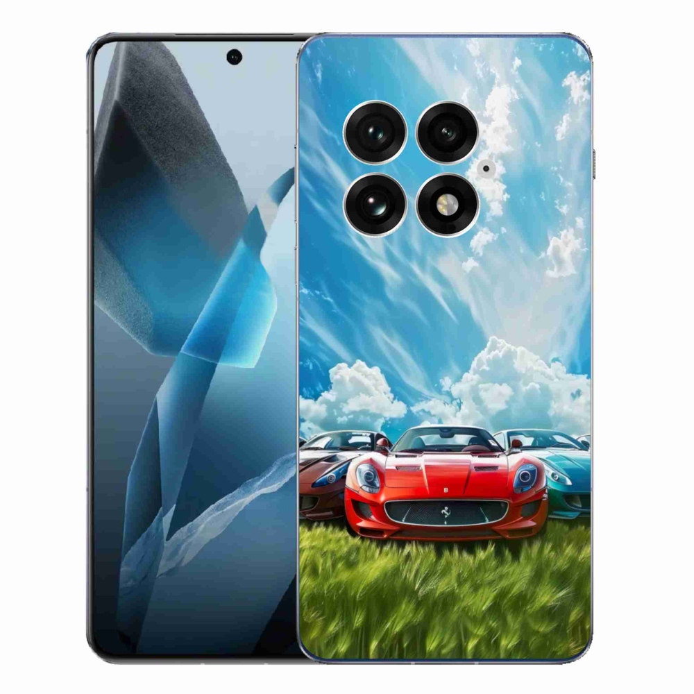 Zselés borítás mmCase a One Plus 13-hoz - sportkocsikhoz