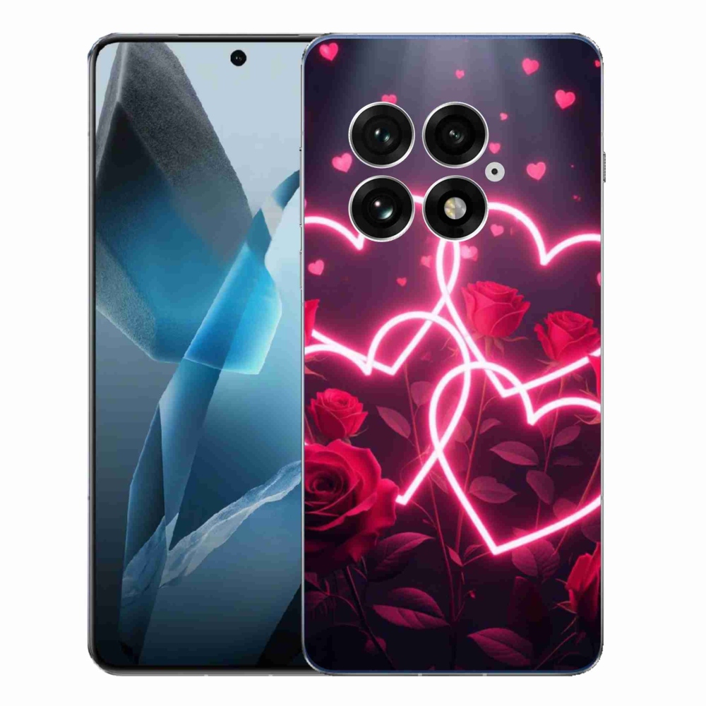 Zselés borítás mmCase a One Plus 13-hoz - Szerelem szíve