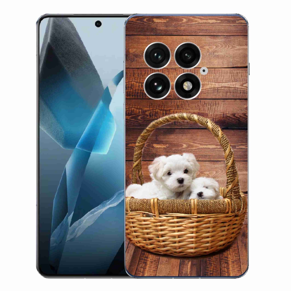 Zselés borítás mmCase for One Plus 13 - kölykökhöz