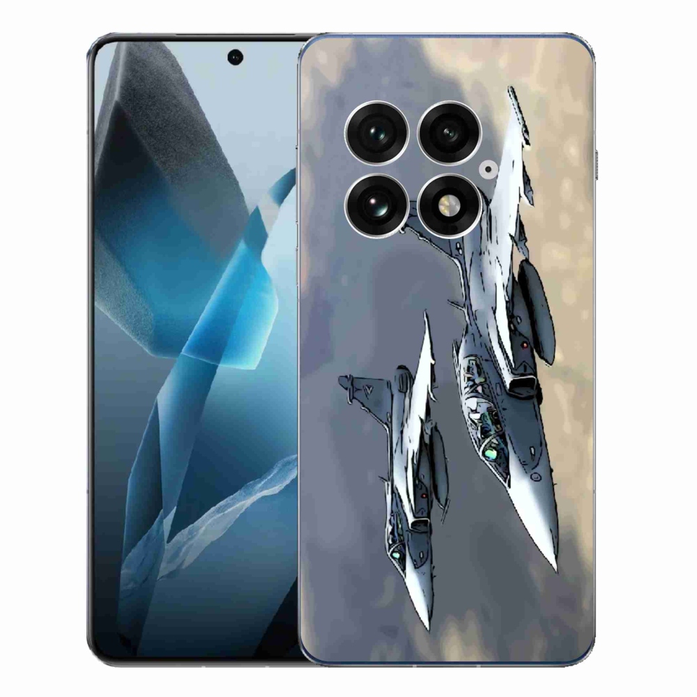Zselés borítás mmCase a One Plus 13-hoz - vadászrepülőgépek