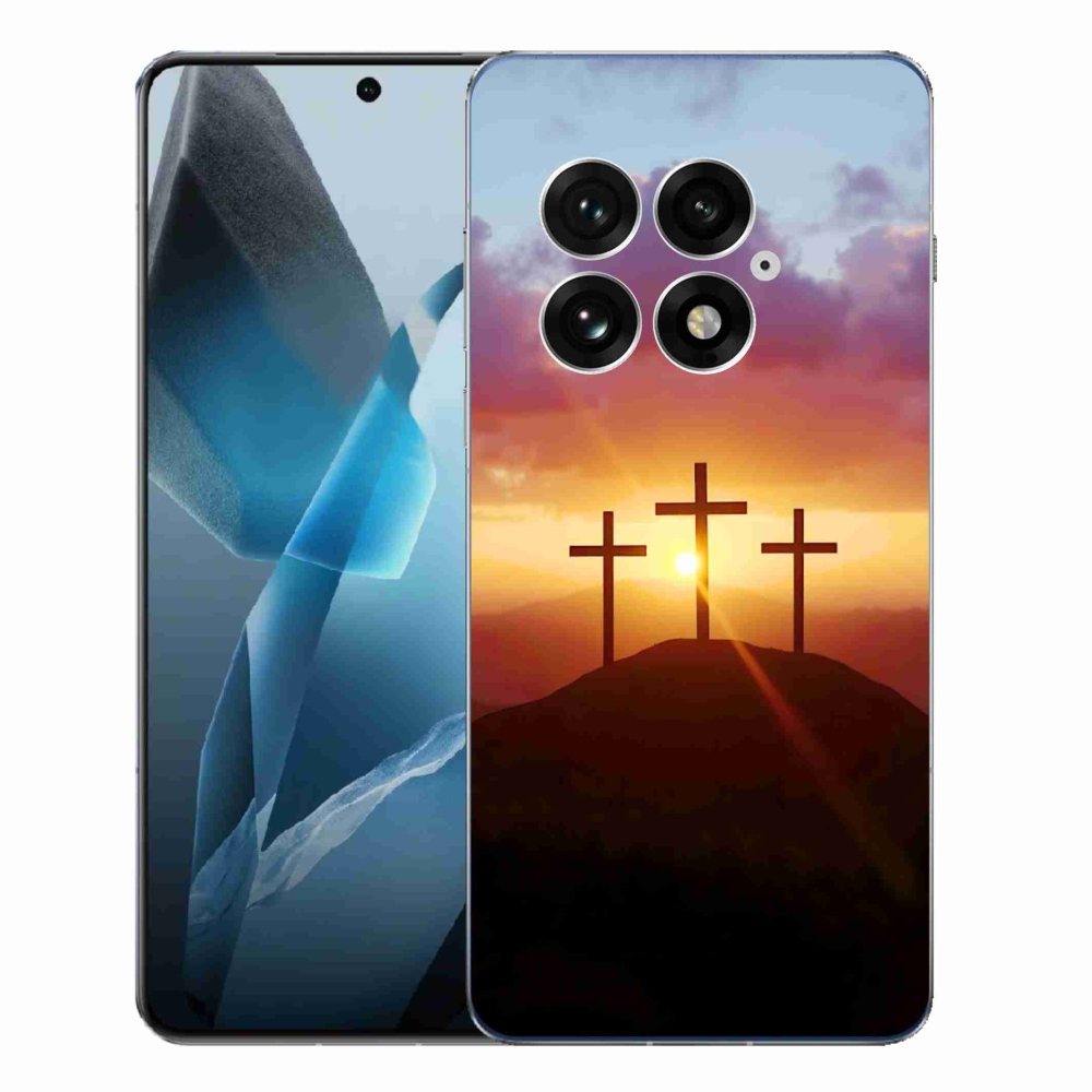 Zselés borítás mmCase a One Plus 13-hoz - három kereszt