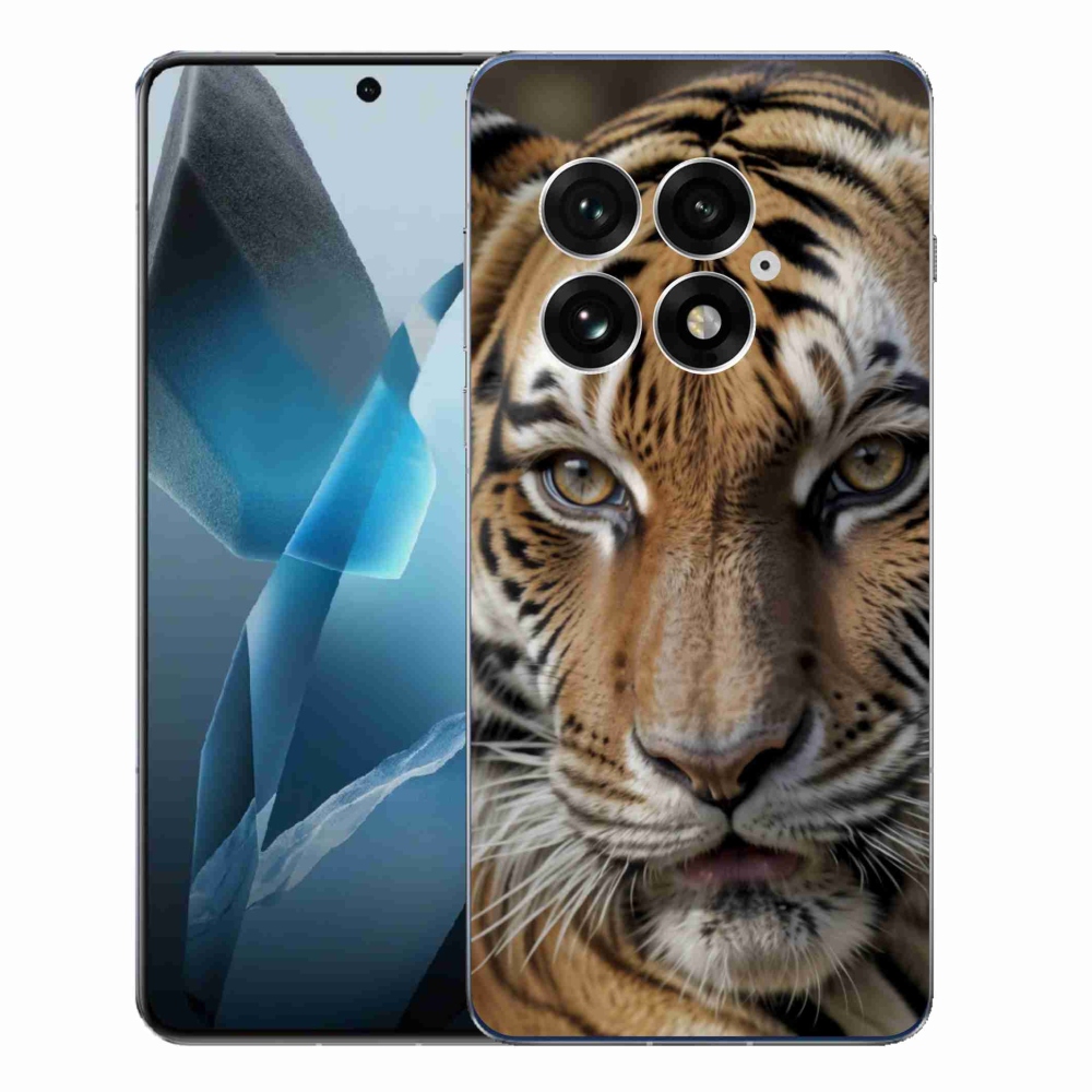 Zselés borítás mmCase a One Plus 13-on - tigris nézet