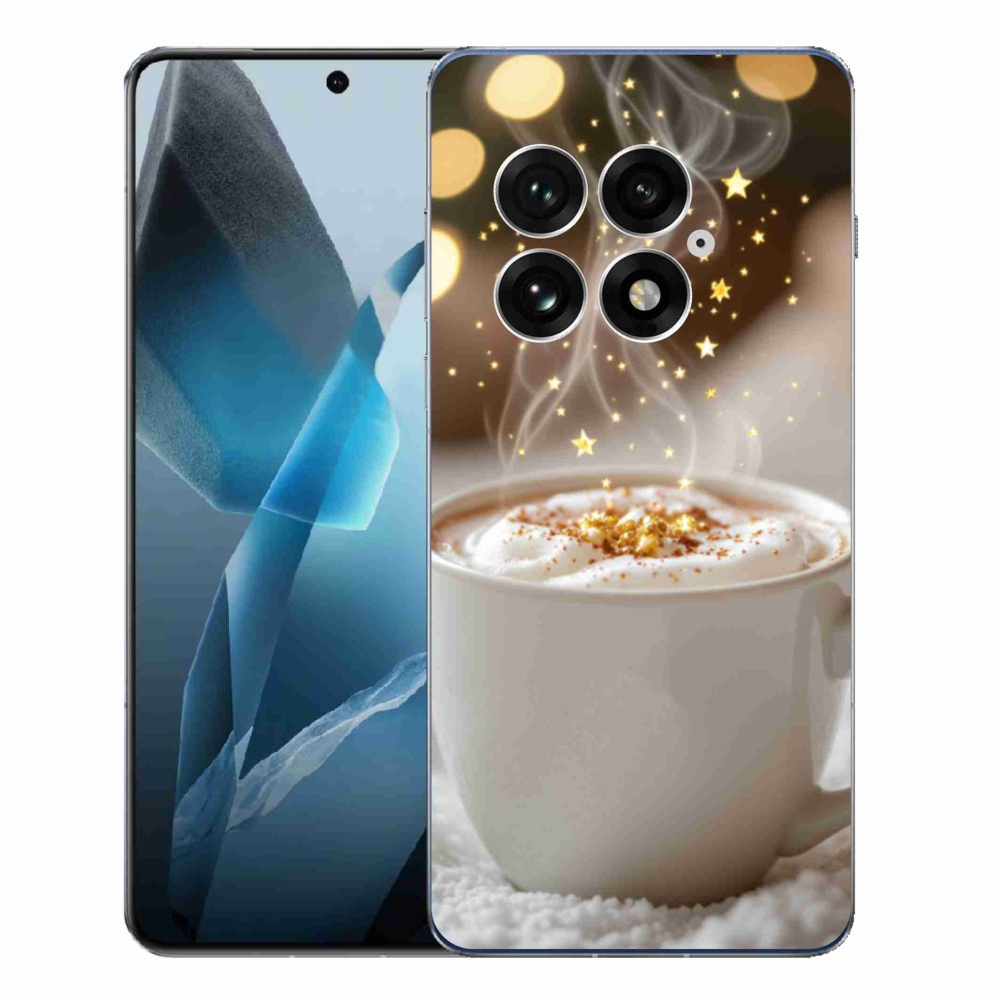 Gél borítás mmCase on One Plus 13 - Karácsonyi forró ital