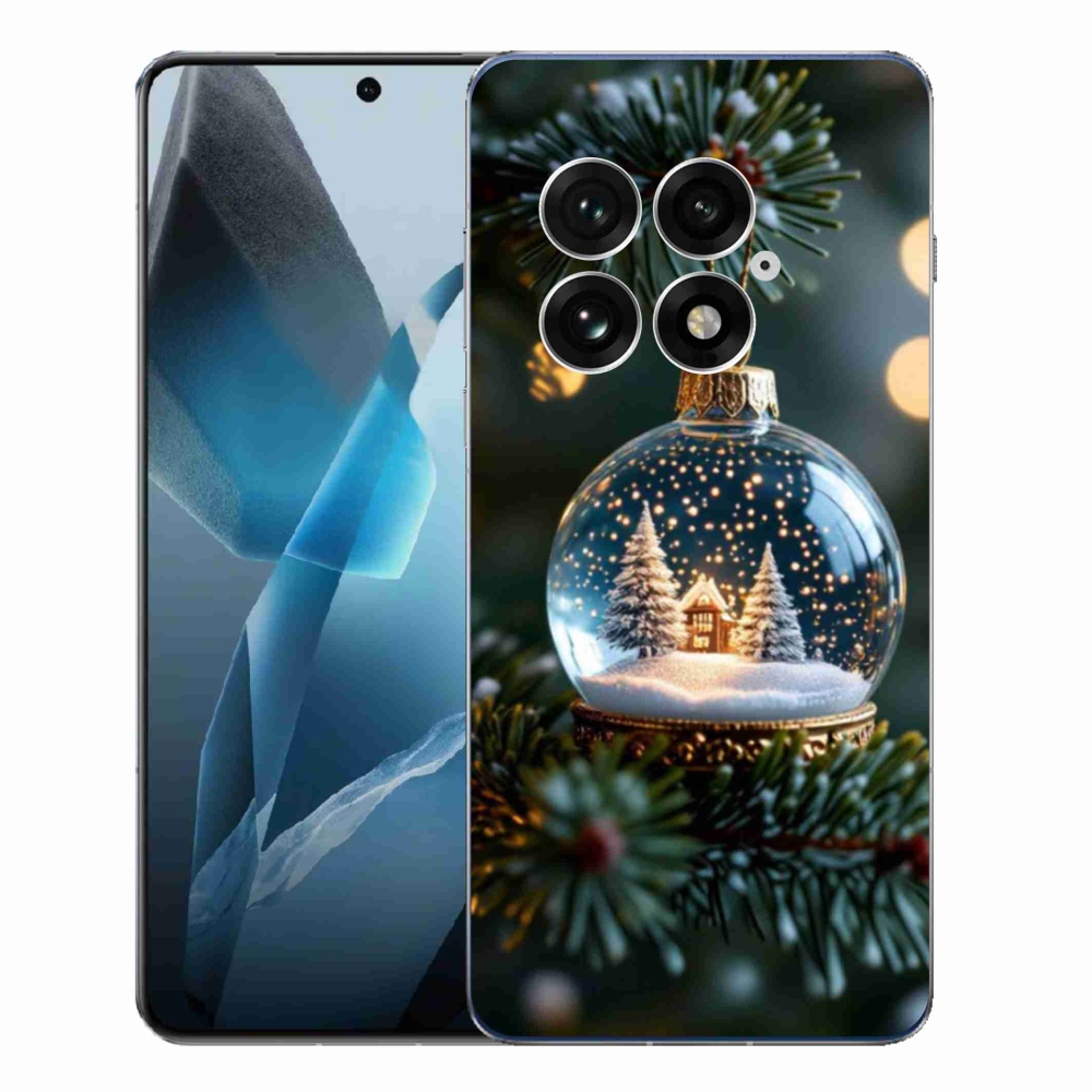 Zselés borítás mmCase a One Plus 13-hoz - Karácsonyi gömbök 2