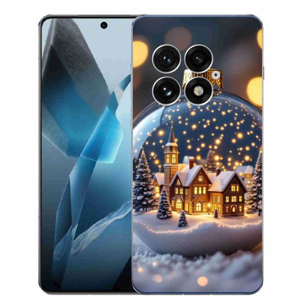 Gél borítás mmCase a One Plus 13-hoz - Karácsonyi gömbök 4
