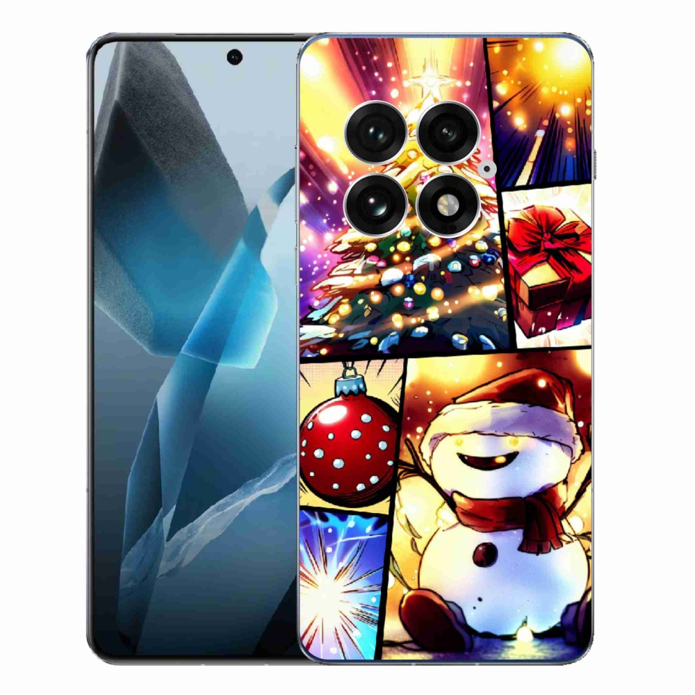 Zselés borító mmCase a One Plus 13-hoz - Karácsonyi motívumok 1