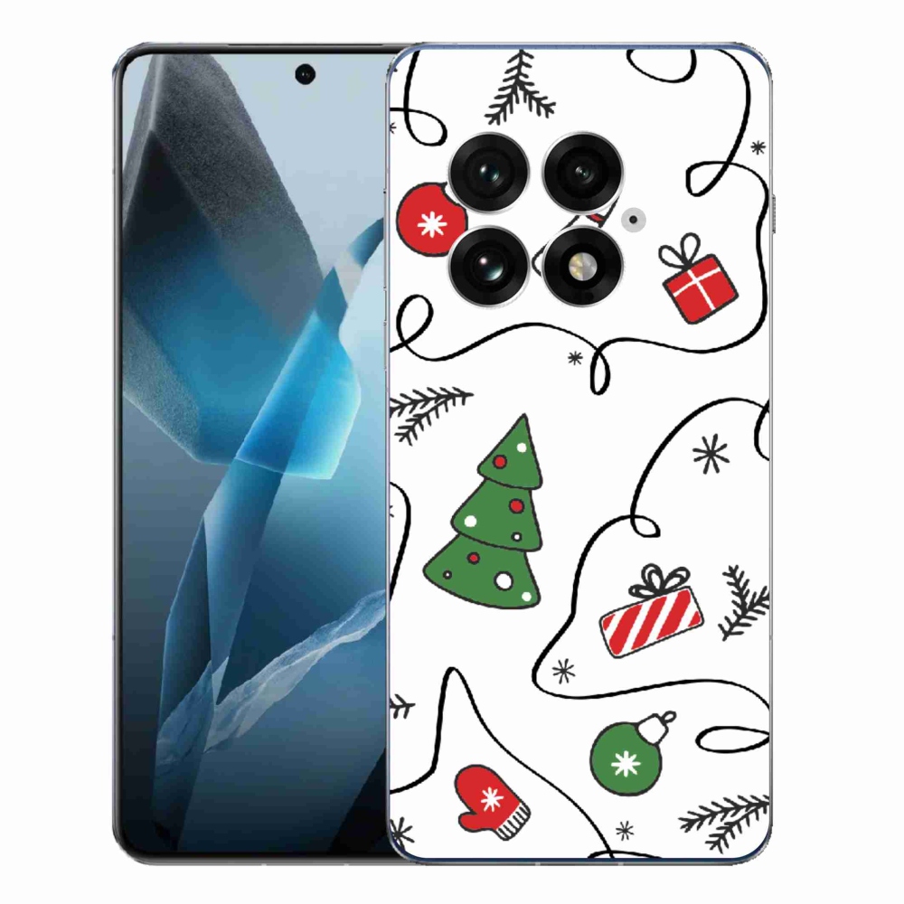 Gél borító mmCase a One Plus 13-hoz - Karácsonyi motívumok