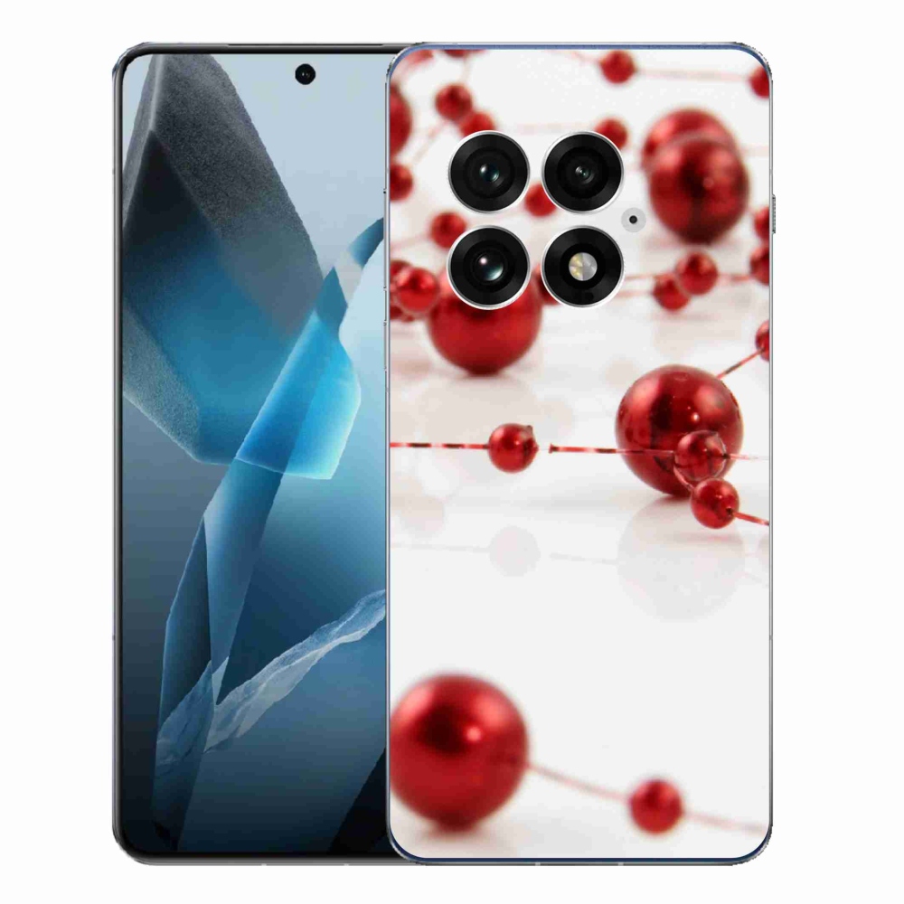 Zselés borítás mmCase a One Plus 13-hoz - Karácsonyi lánc