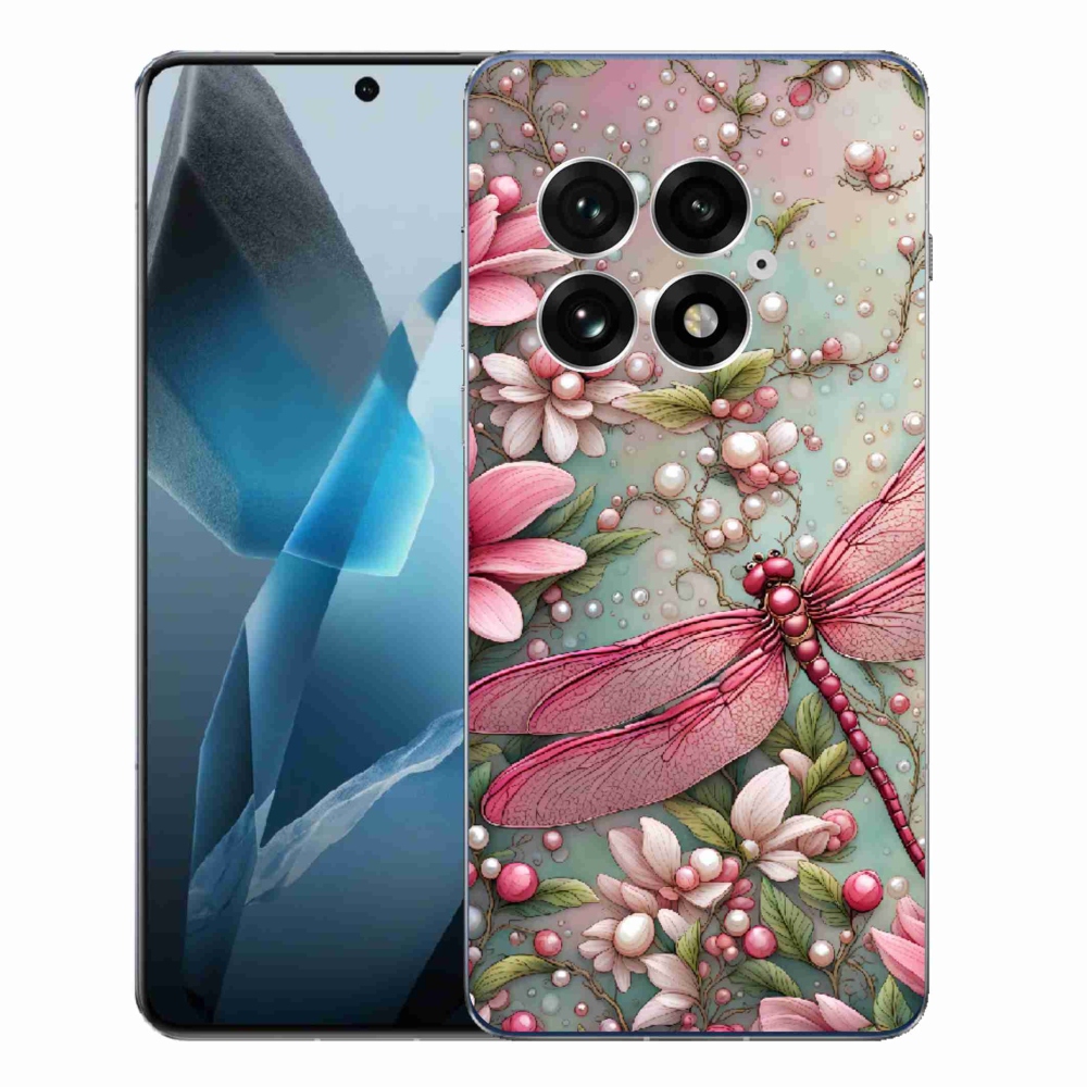 Zselés borítás mmCase a One Plus 13-hoz - szitakötő