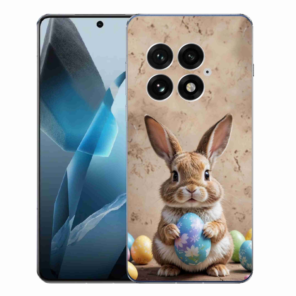 Zselés borítás mmCase a One Plus 13-hoz - Húsvéti nyuszi