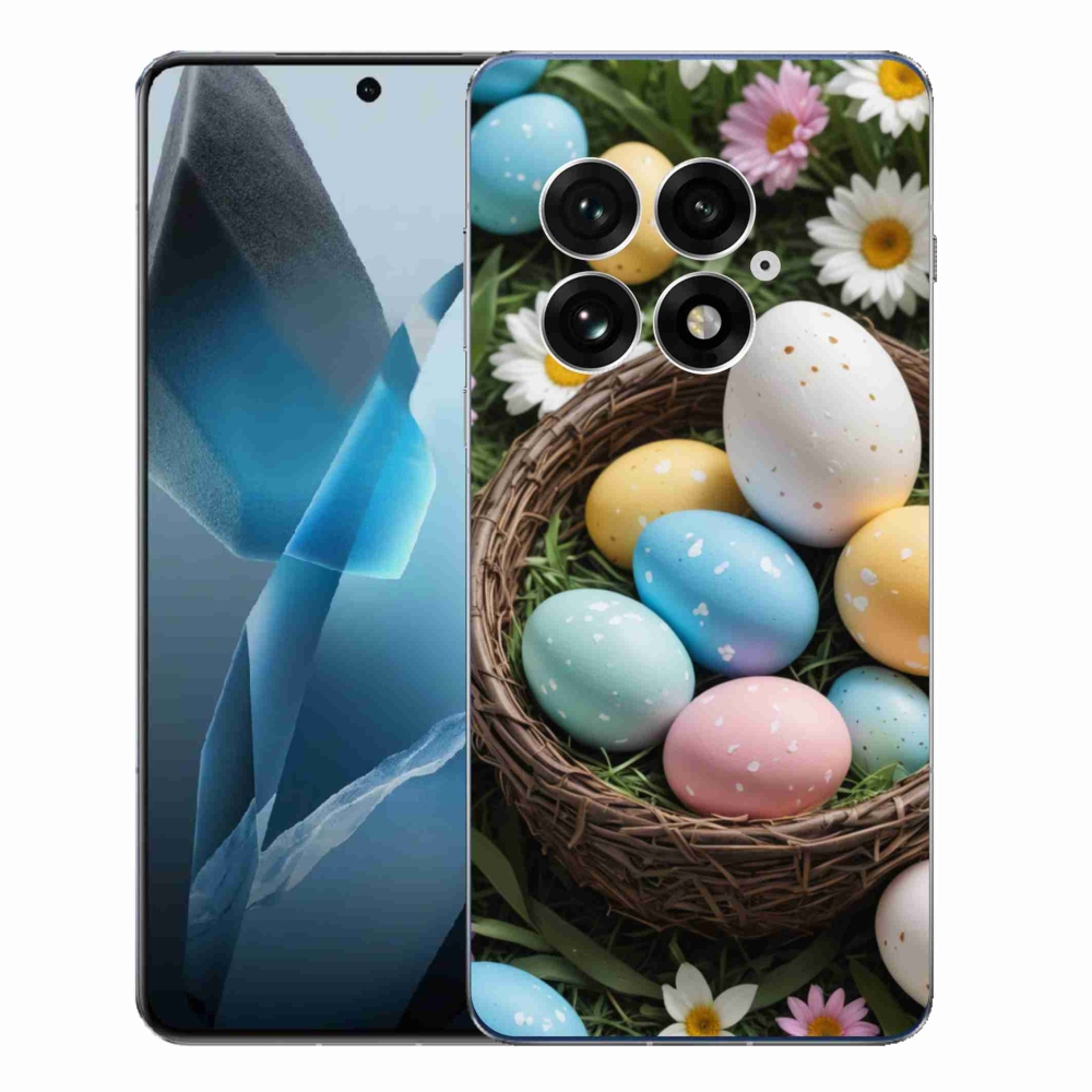 Zselés borítás mmCase a One Plus 13-hoz - Húsvéti tojások 2