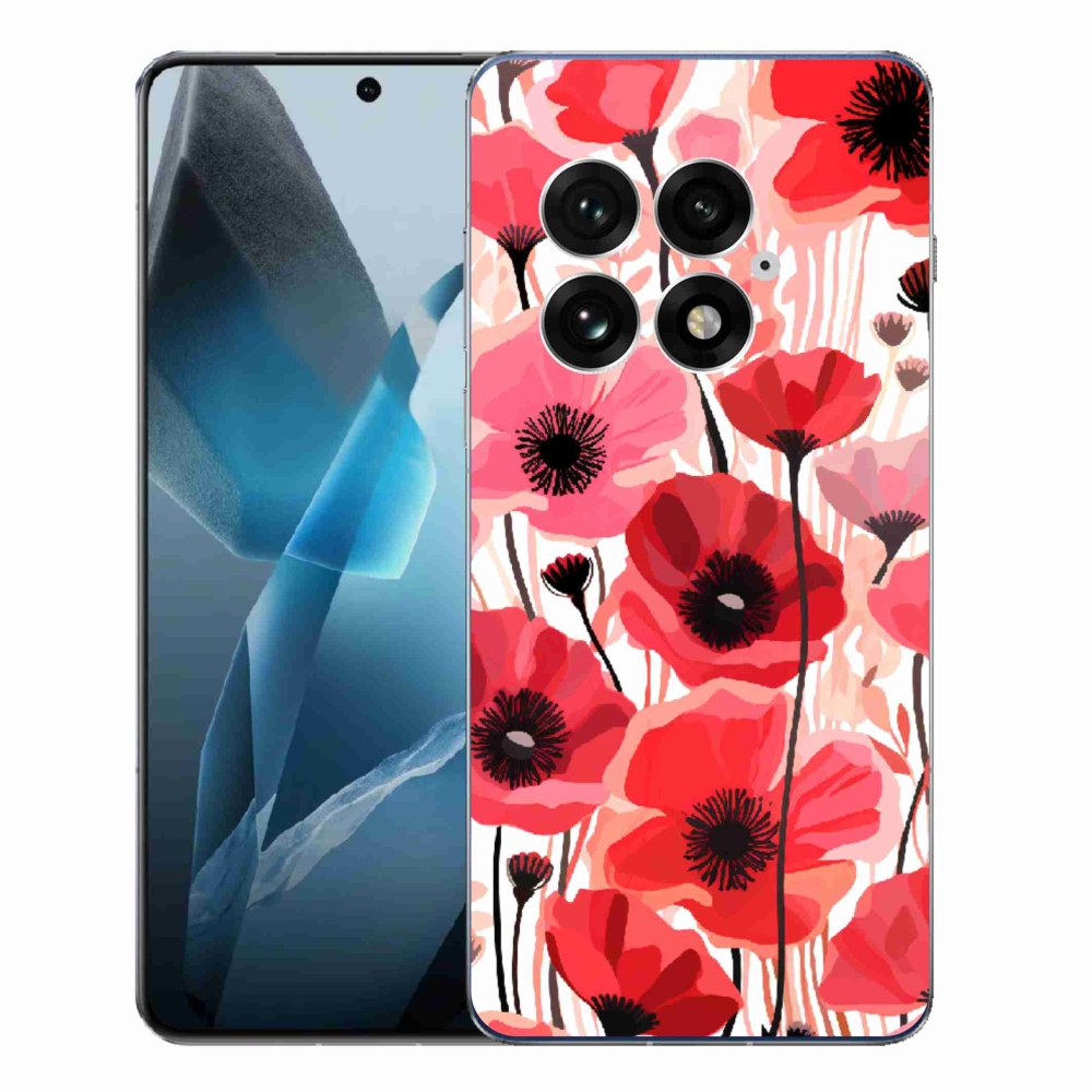 Zselés tok mmCase a One Plus 13-hoz - mákos 1