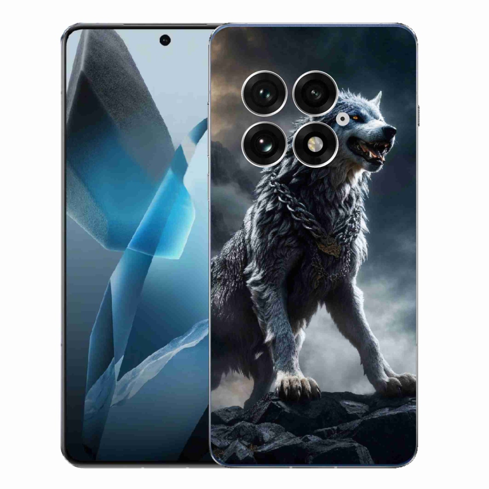 Zselés borítás mmCase a One Plus 13-hoz - farkas 1