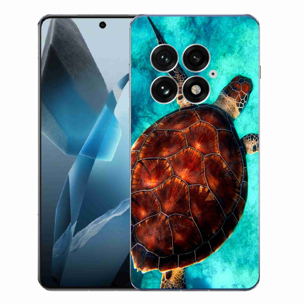 Zselés borítás mmCase a One Plus 13-hoz - teknősbéka