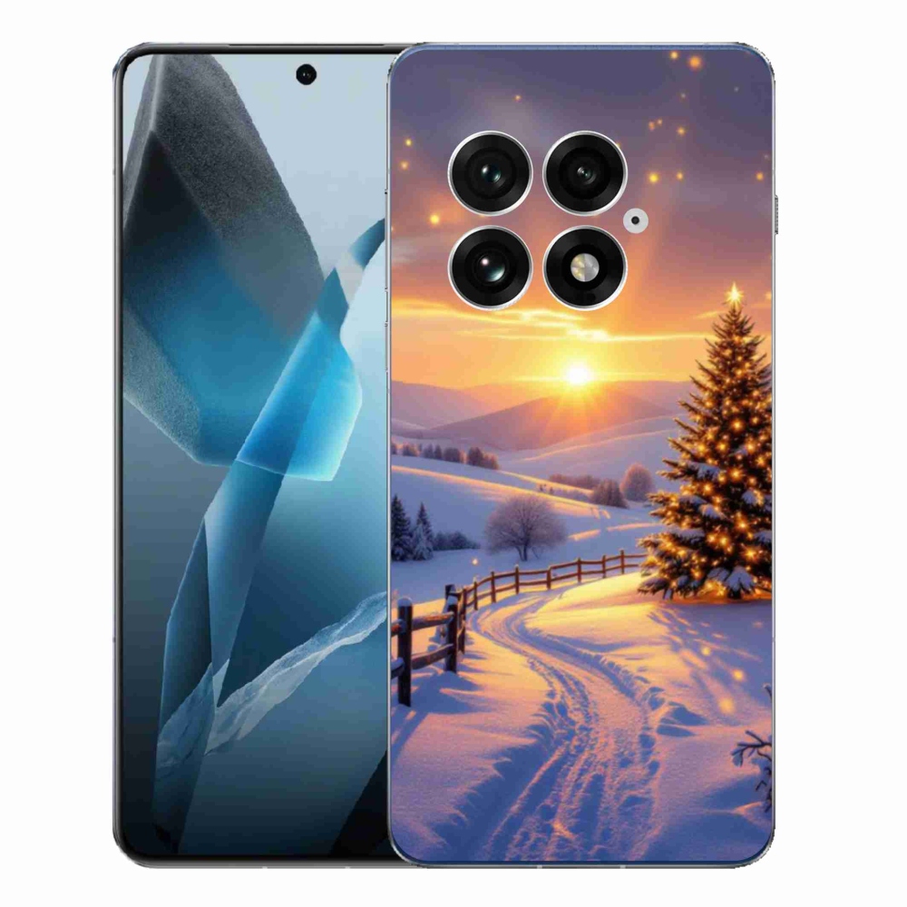 Zselés borítás mmCase a One Plus 13-hoz - téli tájkép