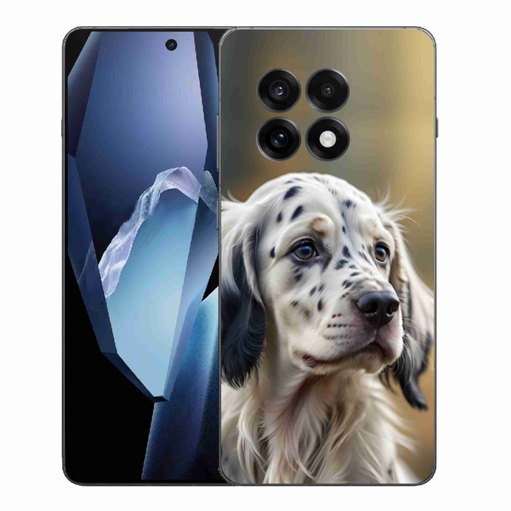 Zselés borítás mmCase a One Plus 13R készülékhez - English Setter