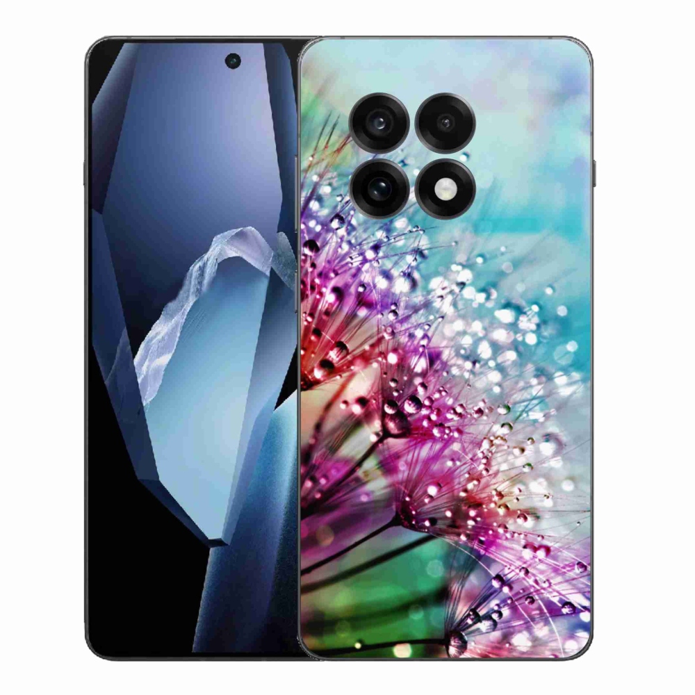 Zselés tok mmCase a One Plus 13R készülékhez - színes virágok