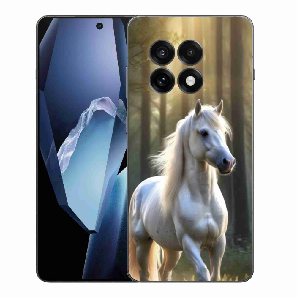 Zselés tok mmCase a One Plus 13R-hez - fehér ló 3
