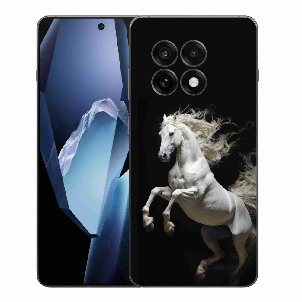 Zselés tok mmCase a One Plus 13R-hez - fehér ló 4