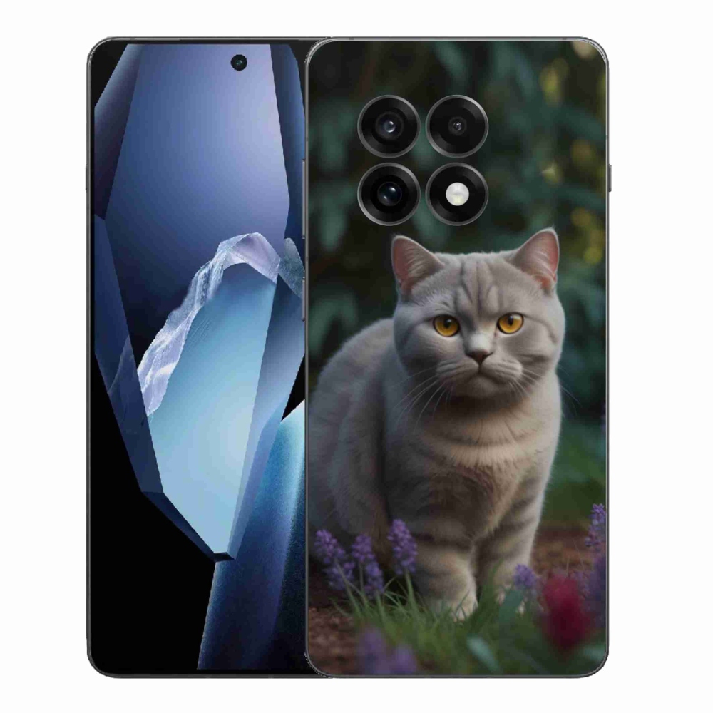 Zselés borítás mmCase a One Plus 13R készülékhez - brit macska