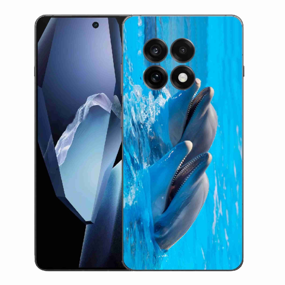 Zselés tok mmCase a One Plus 13R készülékhez - delfinek