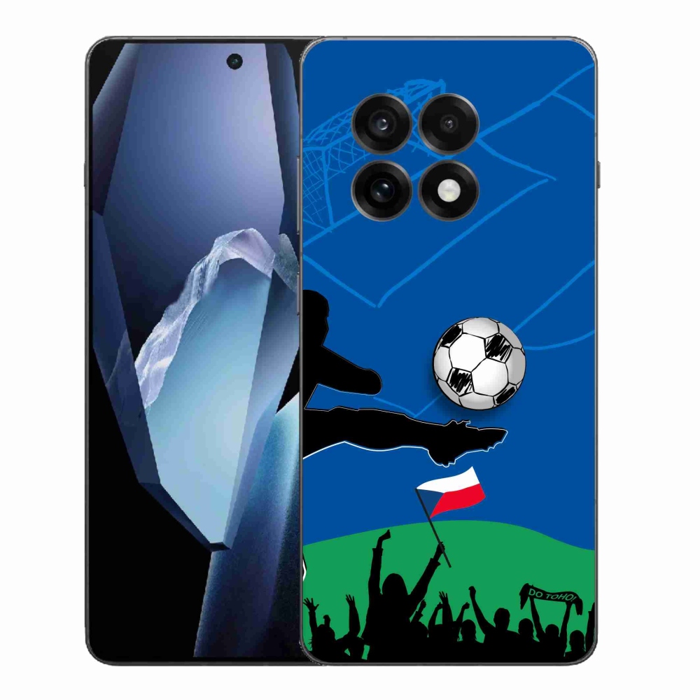 Zselés borítás mmCase a One Plus 13R-en - futballszurkolók