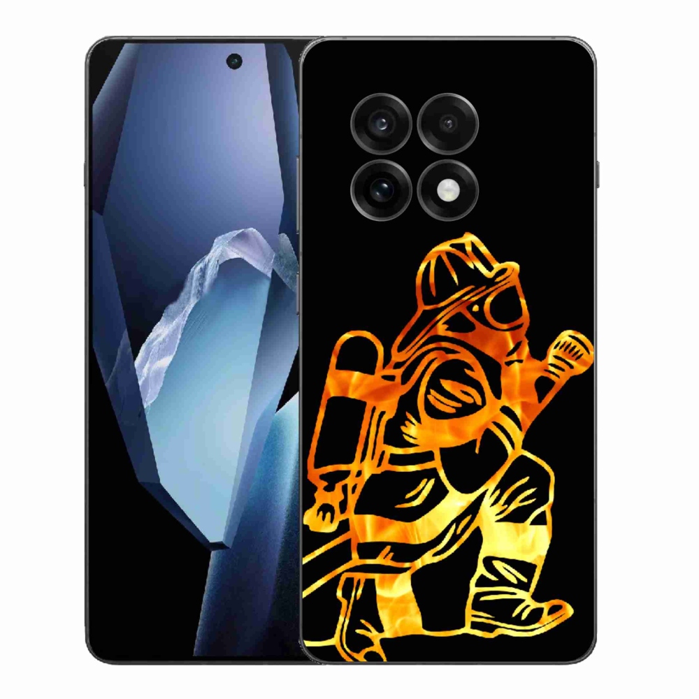 Zselés borítás mmCase for One Plus 13R - tűzoltó 1