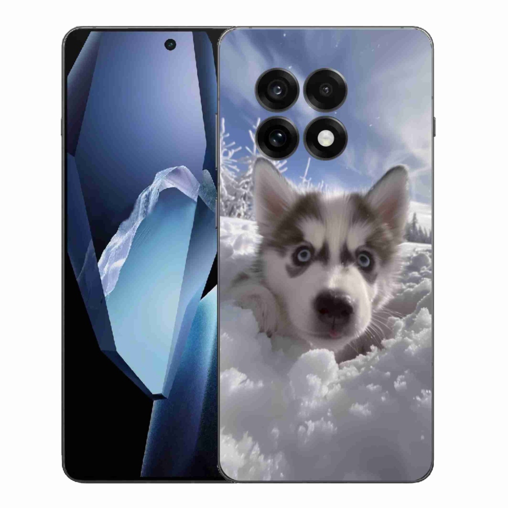 Gél borítás mmCase for One Plus 13R - husky a hóban