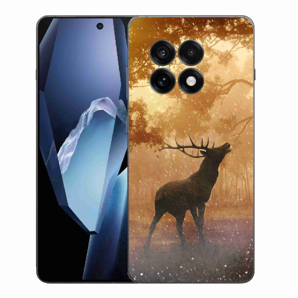 Zselés borítás mmCase for One Plus 13R - szarvasok a szarvasbőgésben