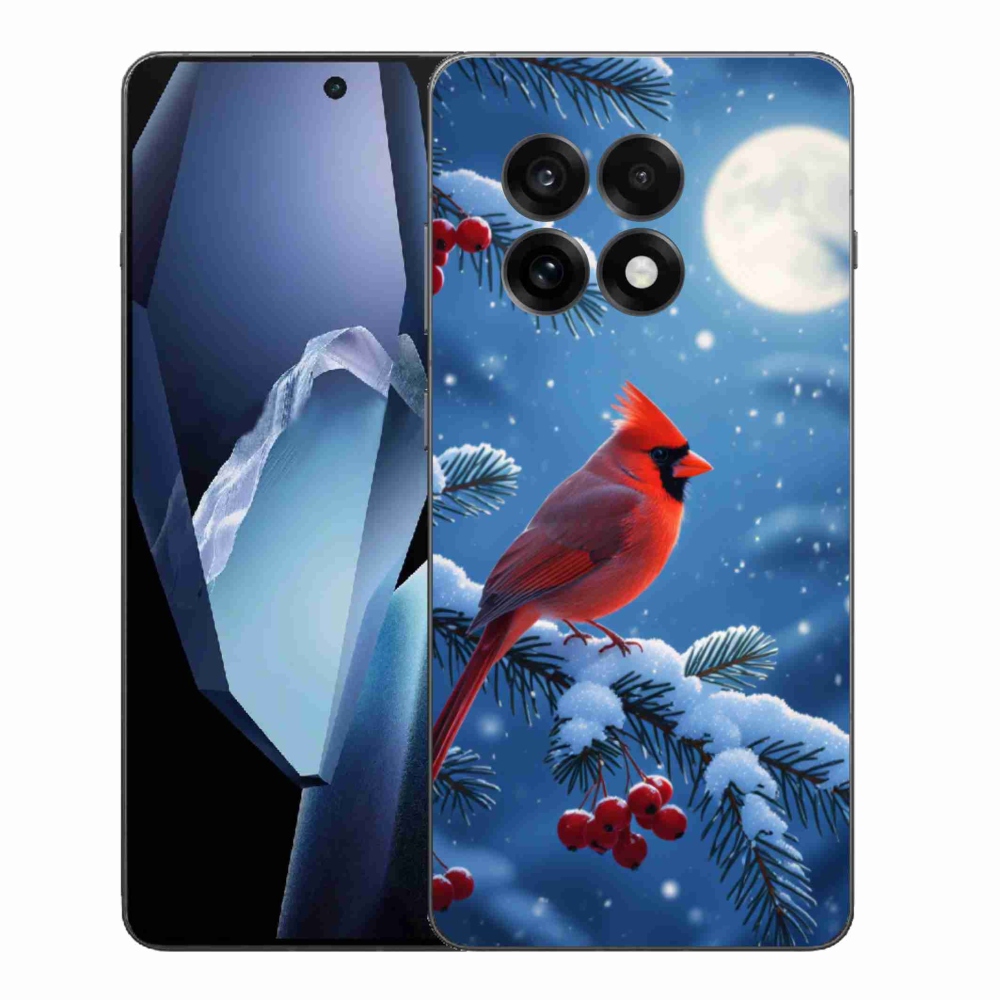 Zselés tok mmCase a One Plus 13R készülékhez - kardinálpiros színben