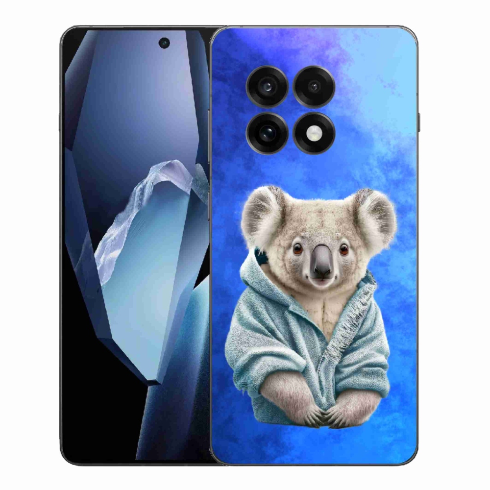 Zselés borítás mmCase a One Plus 13R készülékhez - koala pulóverben