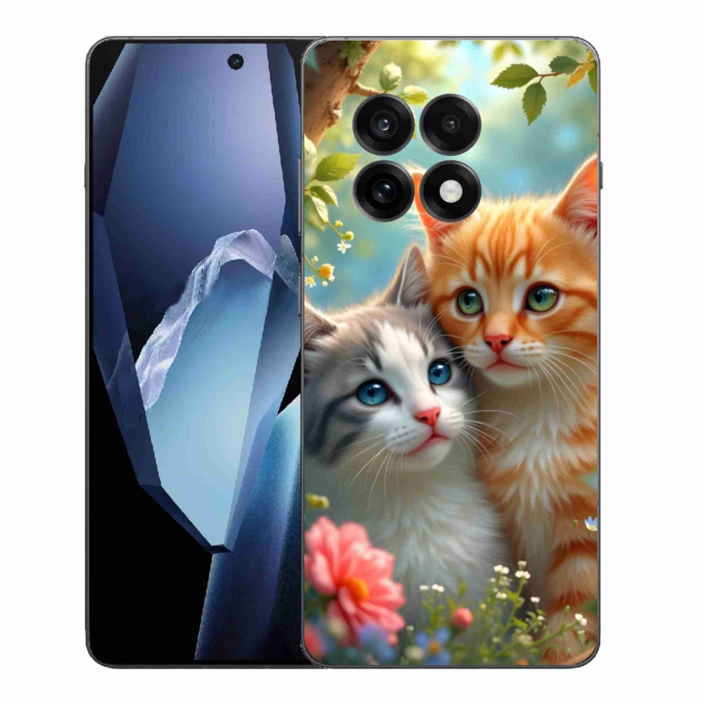 Zselés borítás mmCase a One Plus 13R készülékhez - cat love 2