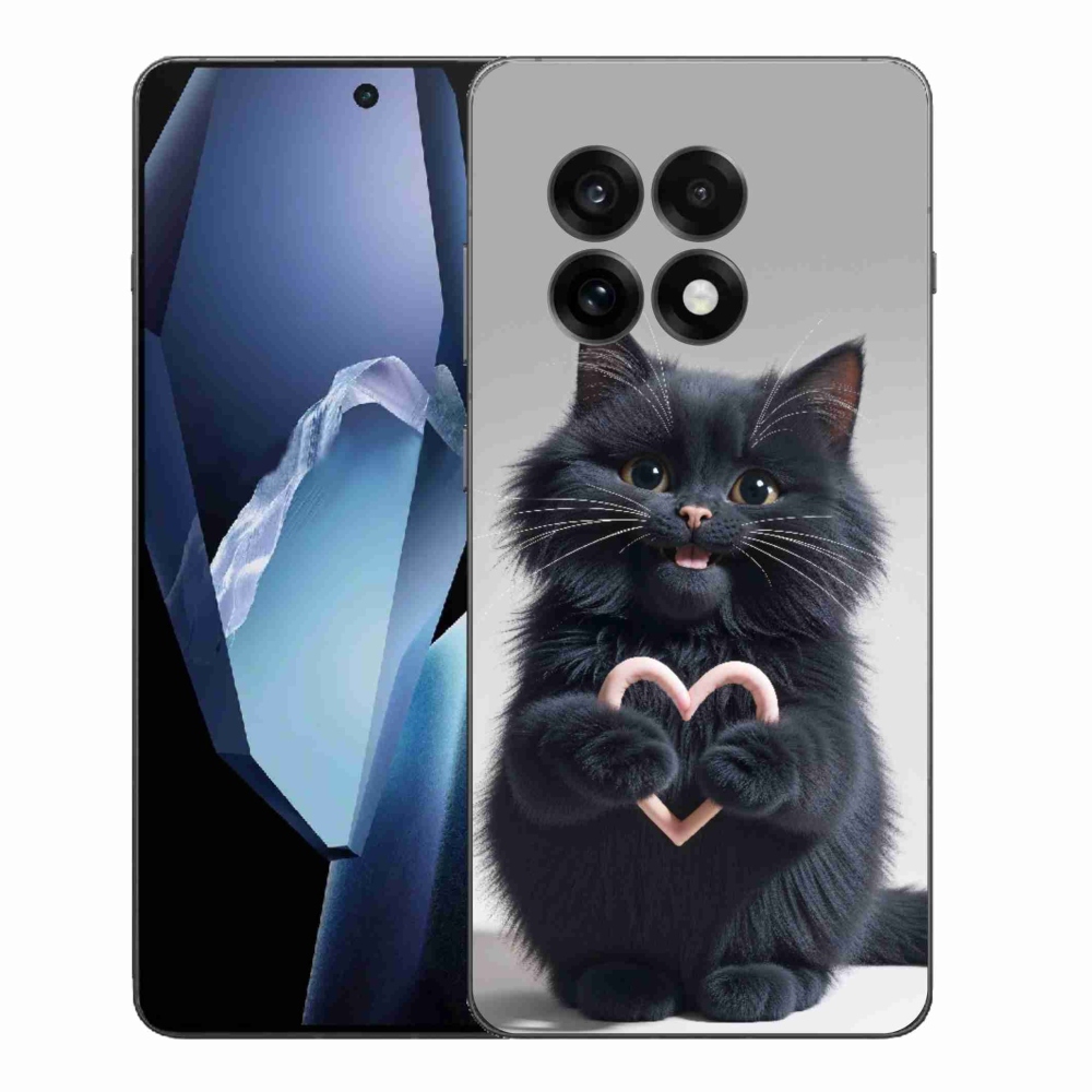 Zselés borítás mmCase a One Plus 13R készülékhez - cat love 3