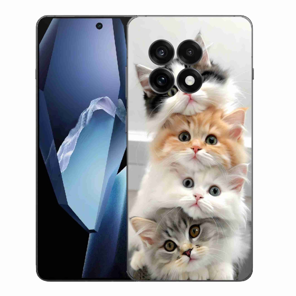 Zselés borítás mmCase a One Plus 13R készülékhez - cat csoport